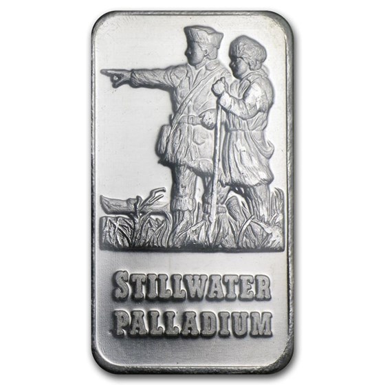 1 oz Palladium Bar - Johnson Matthey Lewis &amp; Clark (In Assay)