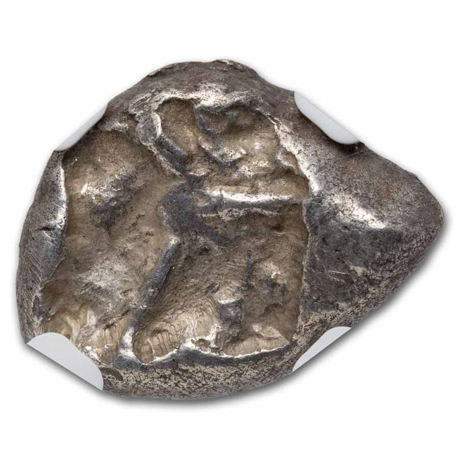 Mysia Parium AR Drachm (c. 500-450 BC) VF NGC
