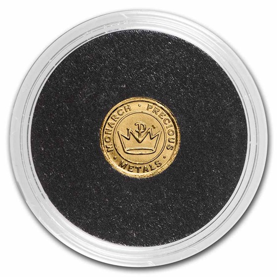 1/2 gram Gold Round: Four Leaf Clover - MPM