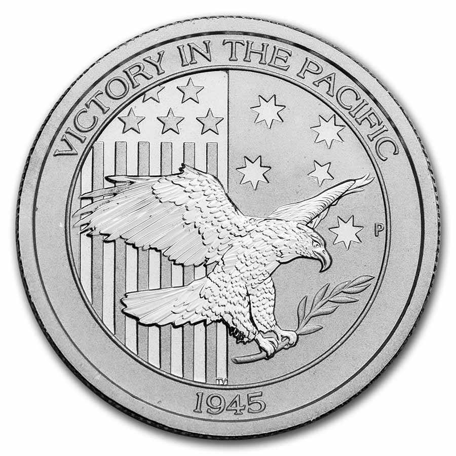 2017 Australia 1/2 oz Platinum Victory in the Pacific