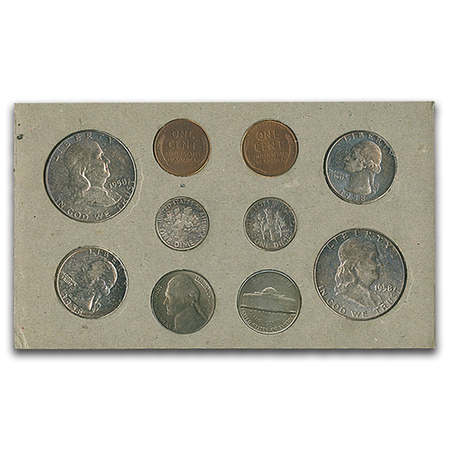1958 U.S. Double Mint Set