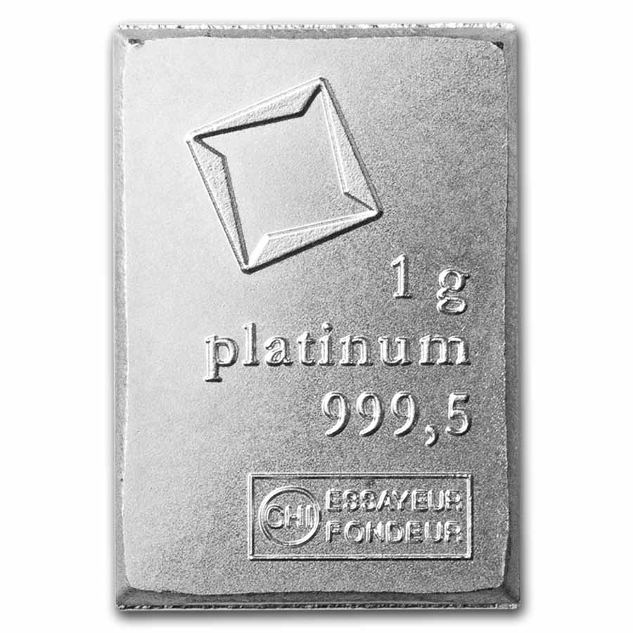 1 gram Platinum Bar - Secondary Market 1 gram Platinum Bar - Secondary Market