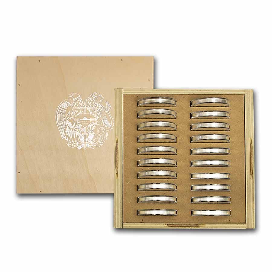 2022 Armenia 5 oz Silver 1000 Drams Noah’s Ark