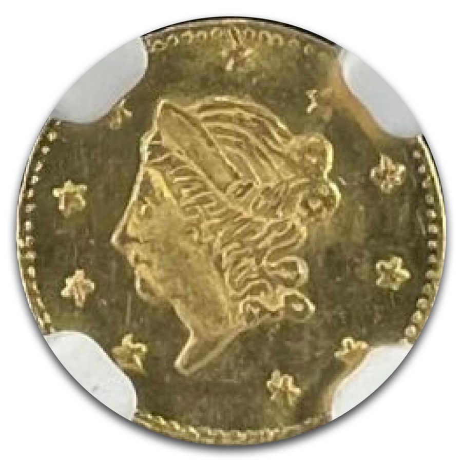 1870 Liberty Round 50 Cent Gold MS-67 NGC (BG-1010)