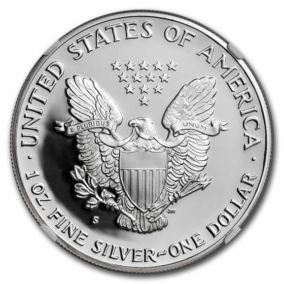 1990-S Proof American Silver Eagle PF-70 NGC