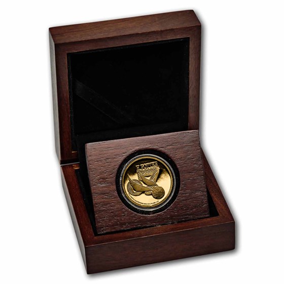 2022 Niue 1/4 oz Proof Gold Harry Potter: The Golden Snitch