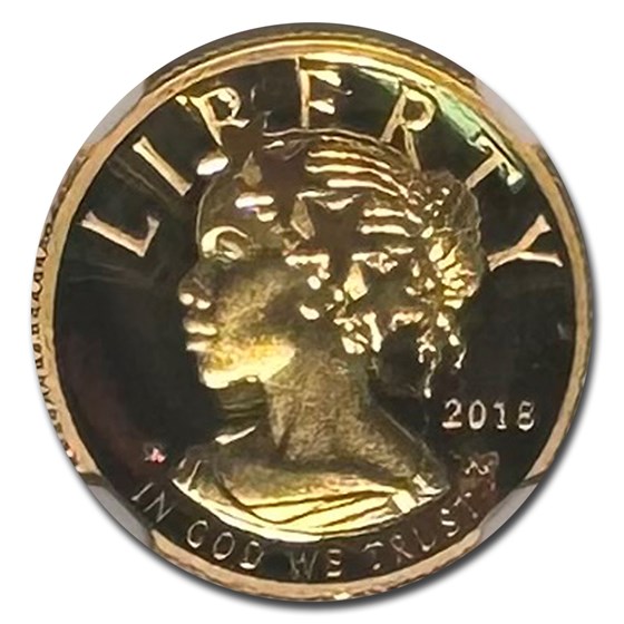 2018-W 1/10 oz American Liberty Gold PF-70 UCAM NGC