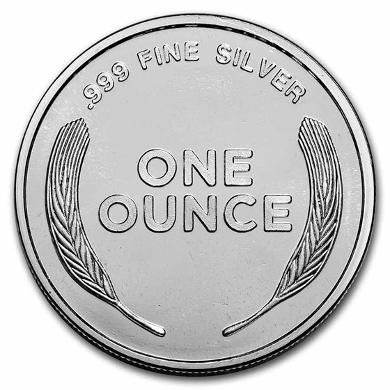 1 oz Silver Round - Lincoln Penny