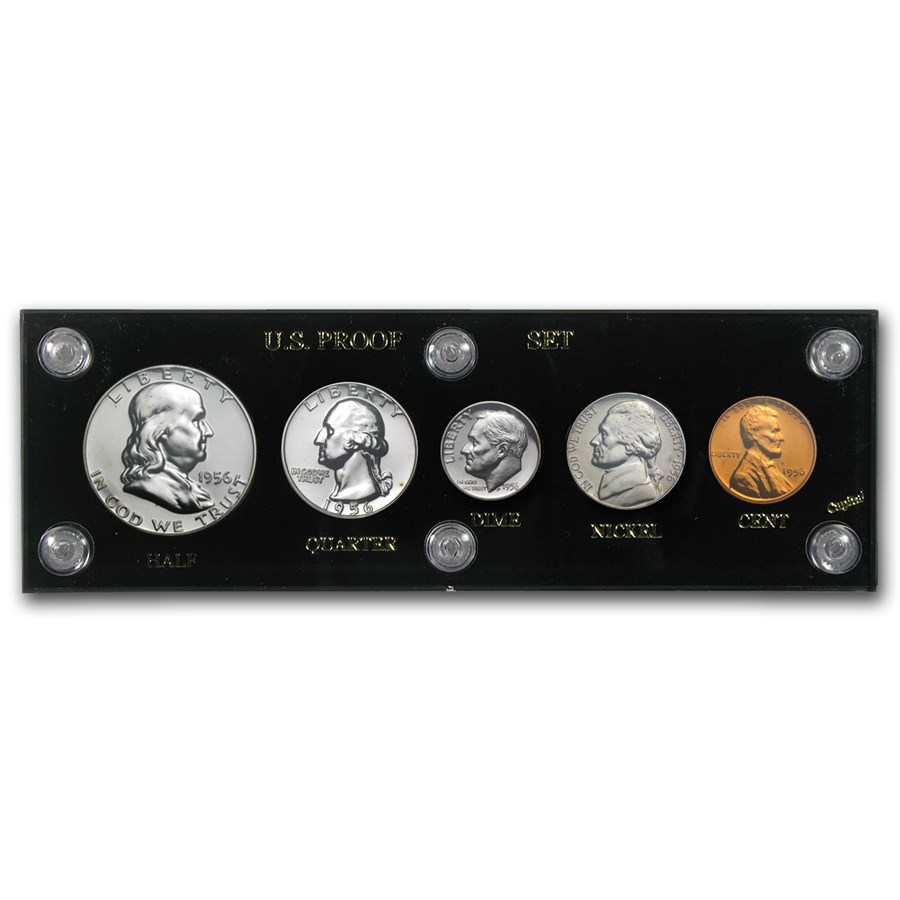1956 U.S. Proof Set (Hard Plastic Holder) 1956 U.S. Proof Set (Hard Plastic Holder)