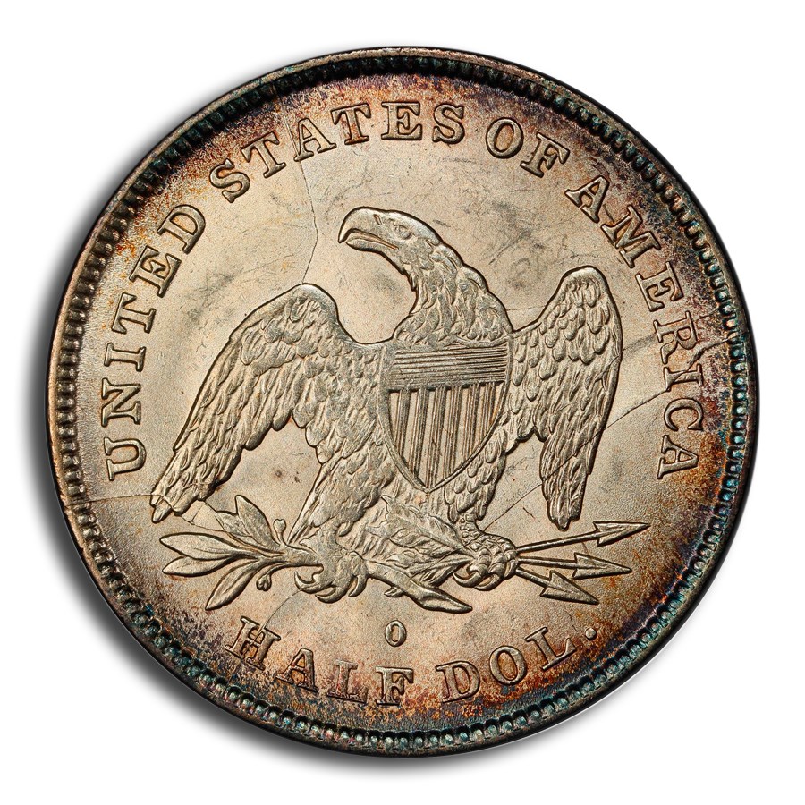 1840-O Liberty Seated Half Dollar MS-64 PCGS
