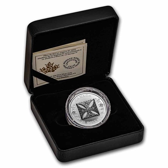 2022 Canada Silver $20 Queen Elizabeth II's Diamond Diadem