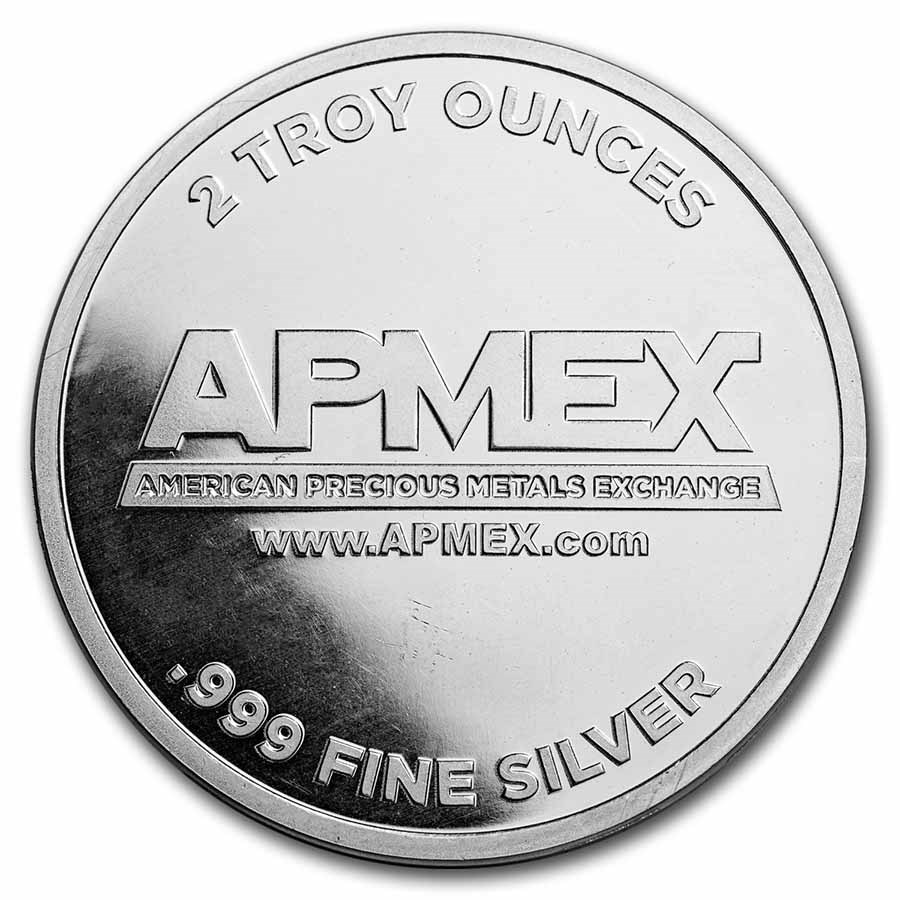 2 oz Silver Round - APMEX