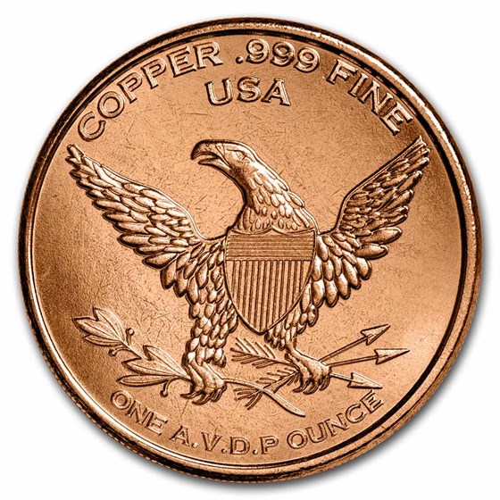 1 oz Copper Round - US Navy: USS Missouri