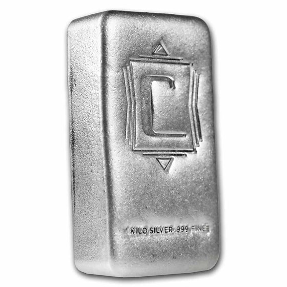 John Wick "The Continental" Hotel 1 kilo Cast-Poured Silver Bar