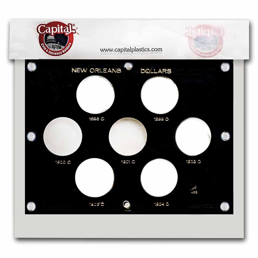 Capital Plastics - New Orleans-O 1898-1904 (Black)