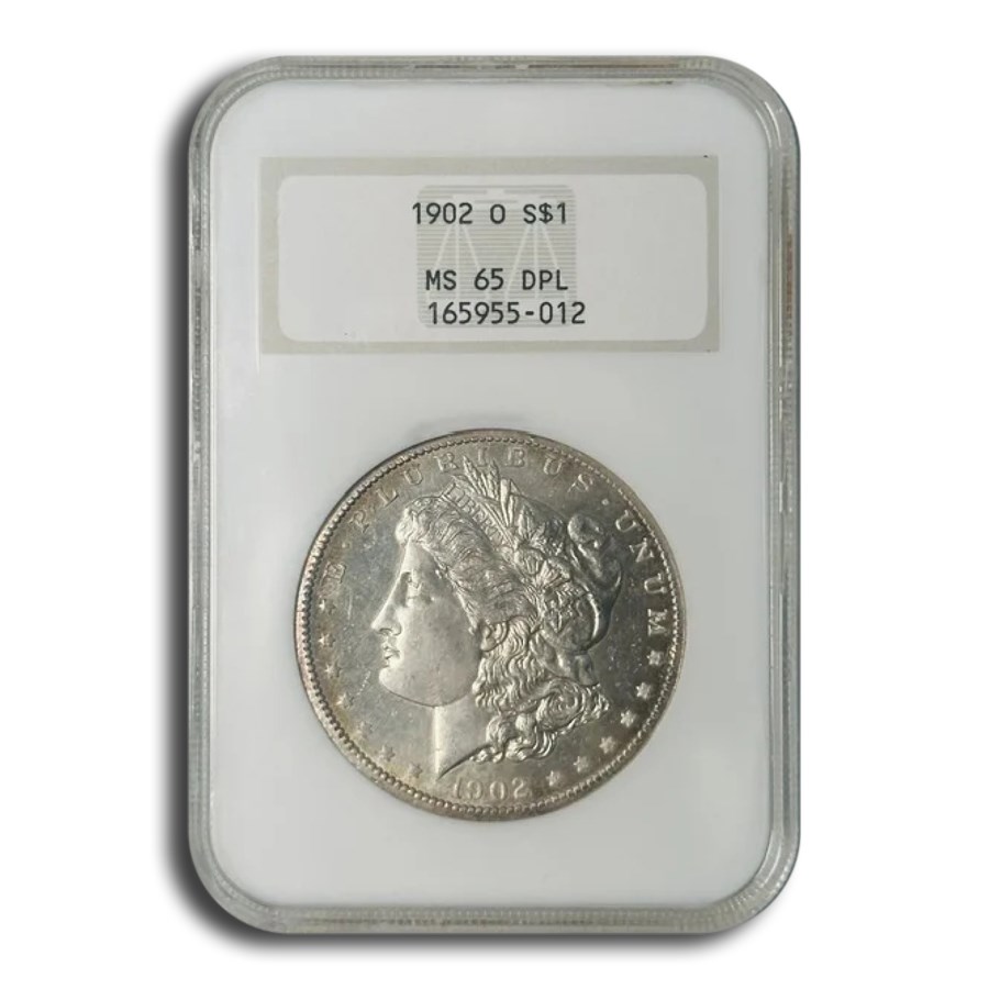 1902-O Morgan Dollar DPL MS-65 NGC