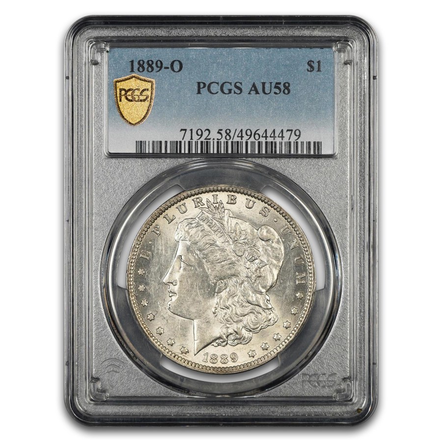 1889-O Morgan Dollar AU-58 PCGS