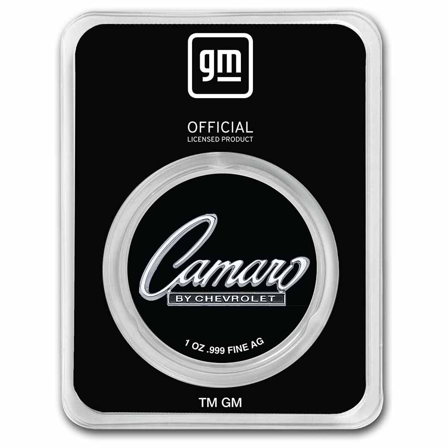Chevrolet Camaro 1 oz Colorized Silver (in TEP)