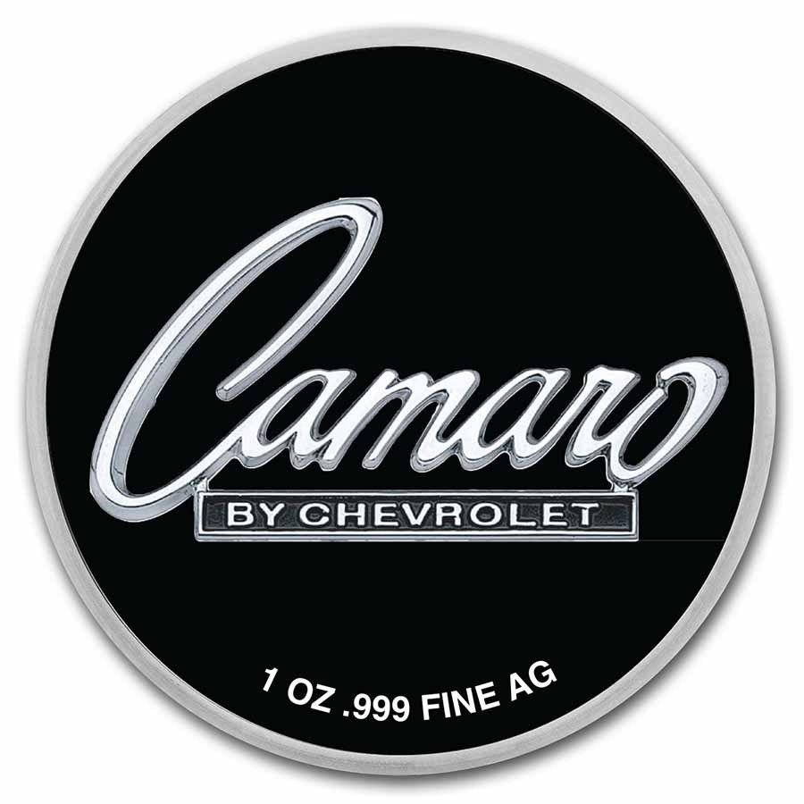 Chevrolet Camaro 1 oz Colorized Silver (in TEP)