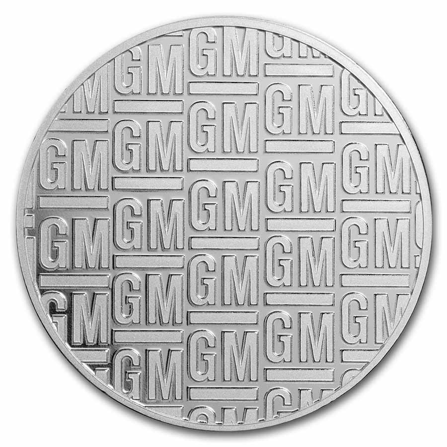 General Motors Logo (1967-2021) 1 oz Silver