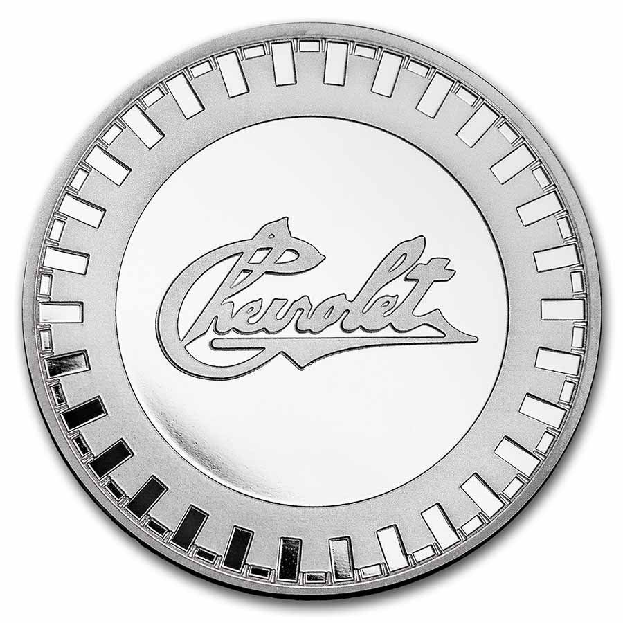 Chevrolet Original Logo (1911-1914) 1 oz Silver