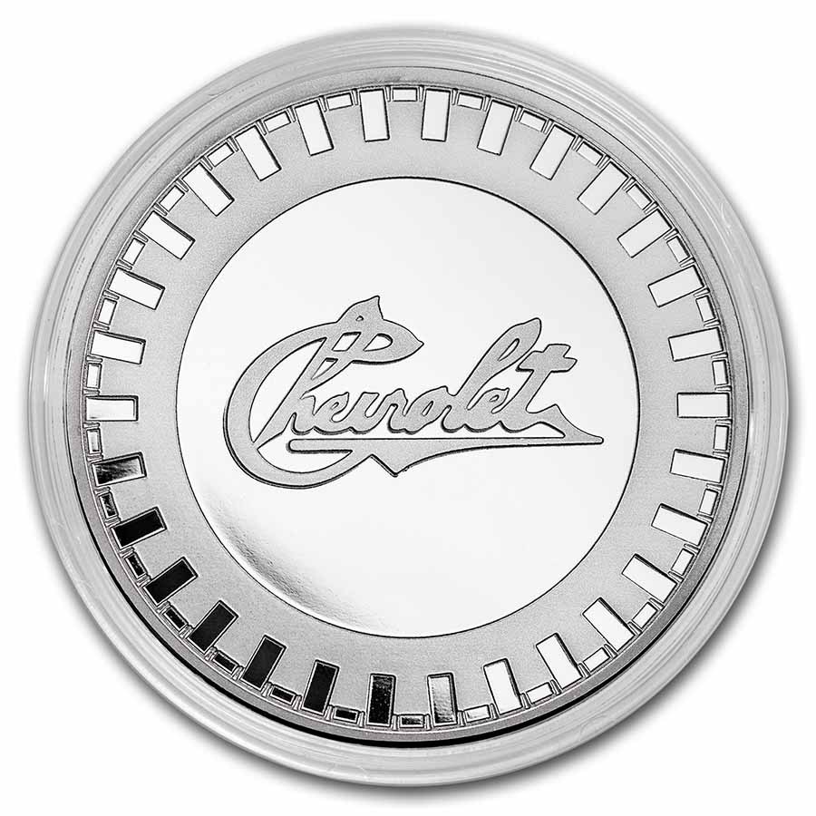 Chevrolet Original Logo (1911-1914) 1 oz Silver