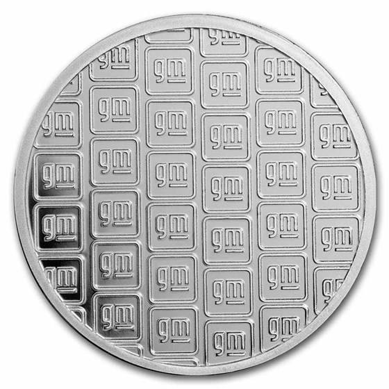 General Motors Modern Logo (2021-Present) 1 oz Silver