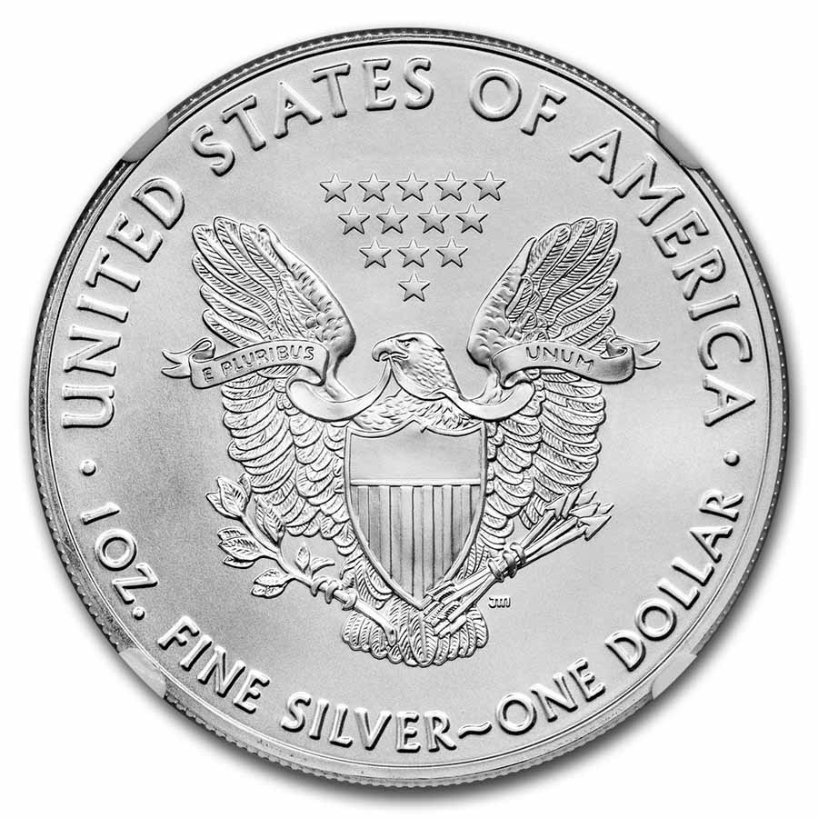 2017 American Silver Eagle MS-70 NGC (Eagle Label)