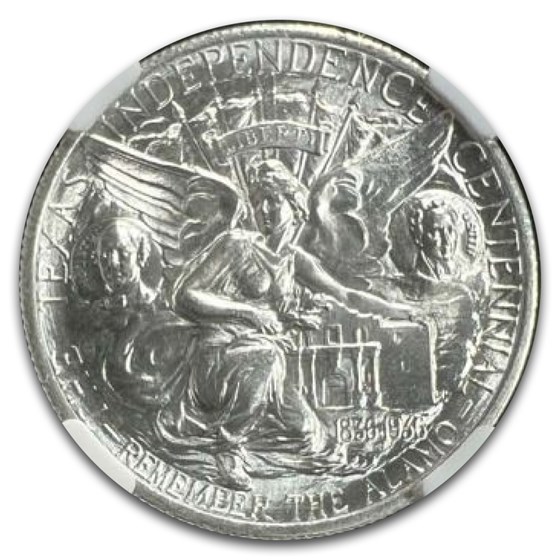 1936 Texas Centennial Commemorative Half Dollar MS-67+ NGC