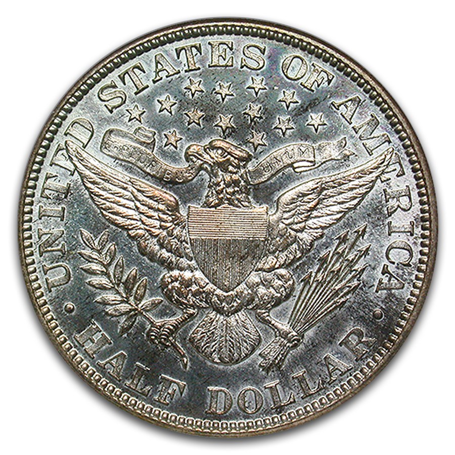 1902 Barber Half Dollar PF-68 NGC