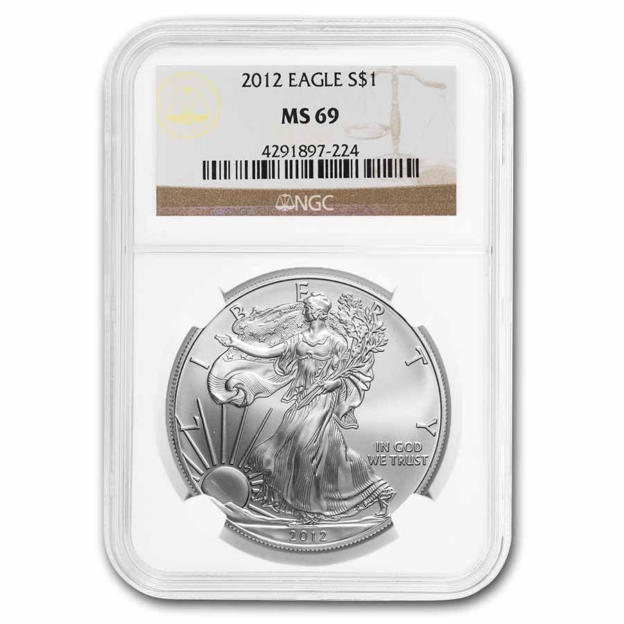 1986-2023 39-Coin Silver Eagle Set MS-69 NGC (w/NGC Boxes)