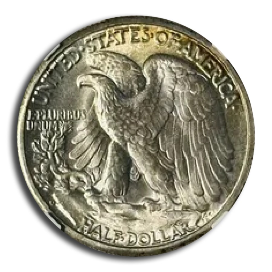 1945-D Walking Liberty Half Dollar MS-67+ NGC CAC