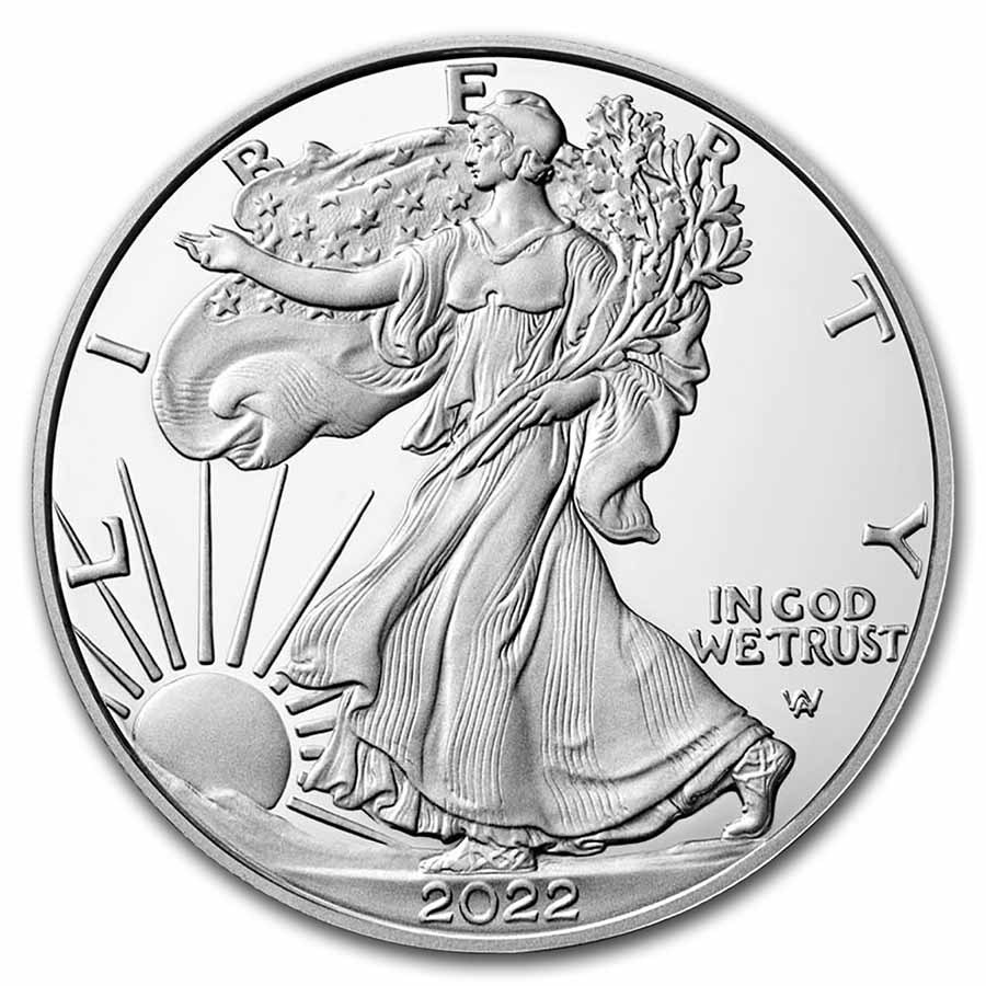 2022-W 1 oz Proof Silver Eagle PR-70 PCGS (FirstStrike®)