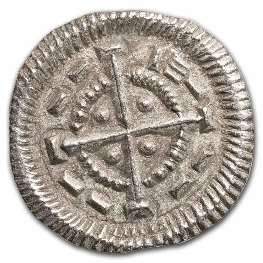 Kingdom of Hungary Silver Denar Bela II (1131-41 AD) AU
