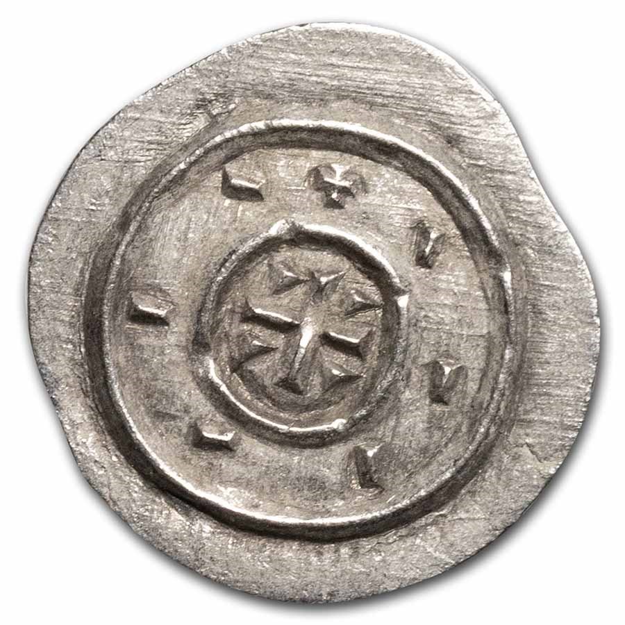Kingdom of Hungary Silver Denar Bela II (1131-41 AD) AU