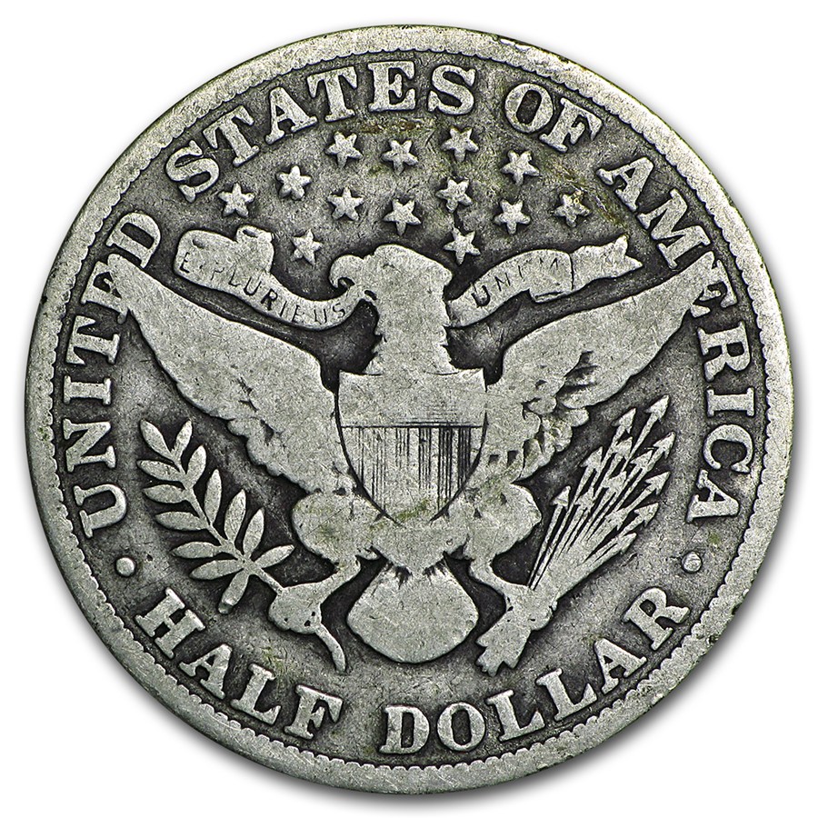 1914 Barber Half Dollar VG