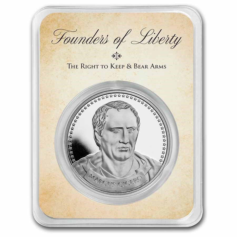 1 oz Silver TEP - Founders of Liberty: Cicero | Keep & Bear Arms