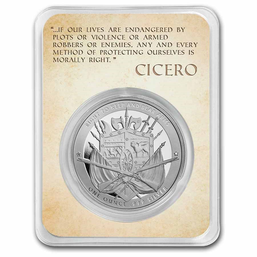 1 oz Silver TEP - Founders of Liberty: Cicero | Keep & Bear Arms