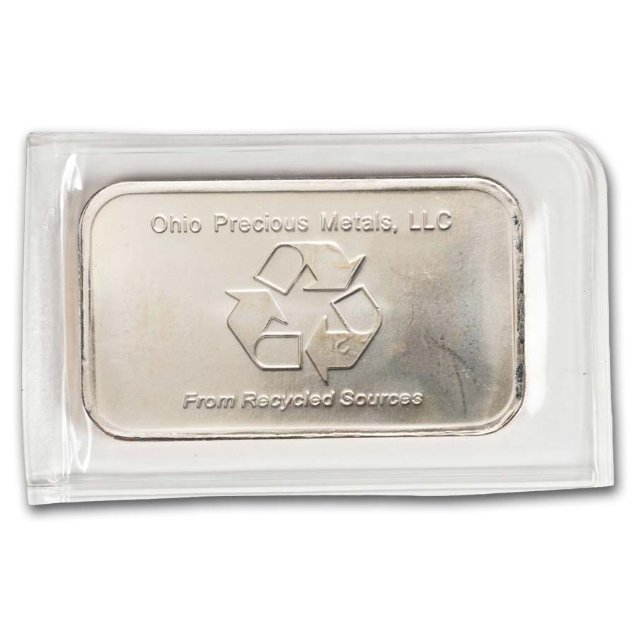 1 oz Silver Bar - OPM (.999+ Fine)