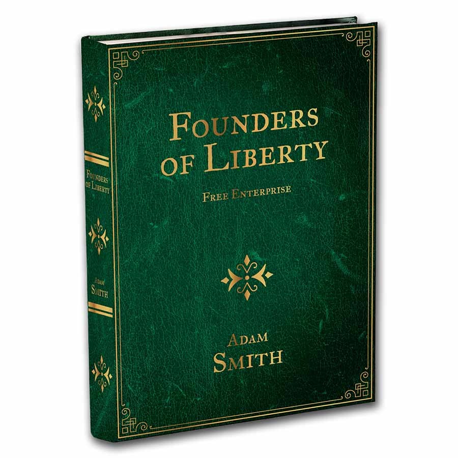 1 oz Ag - Founders of Liberty: Smith | Free Enterprise (Antique)
