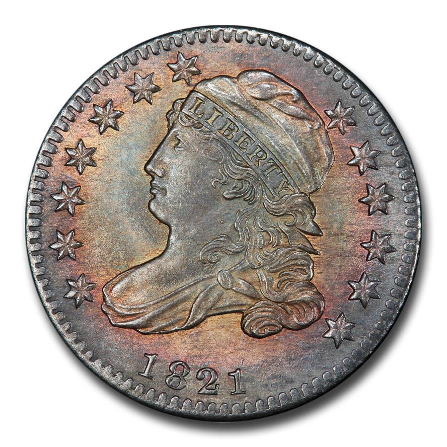 1821 Capped Bust Dime MS-66 PCGS (Small Date)