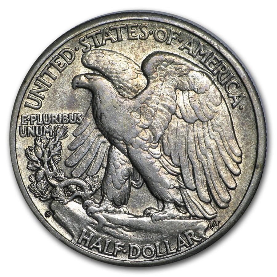 1933-S Walking Liberty Half Dollar XF