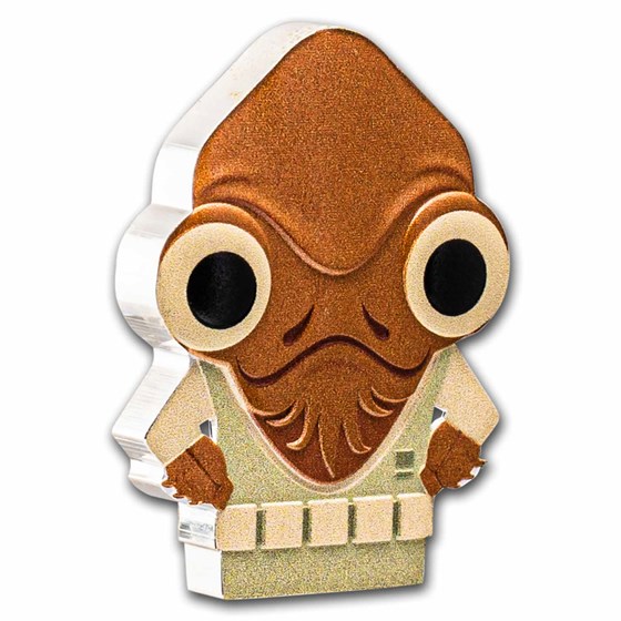 2022 Niue 1 oz Silver Chibi Collection: Star Wars: Admiral Ackbar