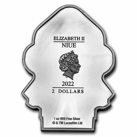 2022 Niue 1 oz Silver Chibi Collection: Star Wars: Admiral Ackbar