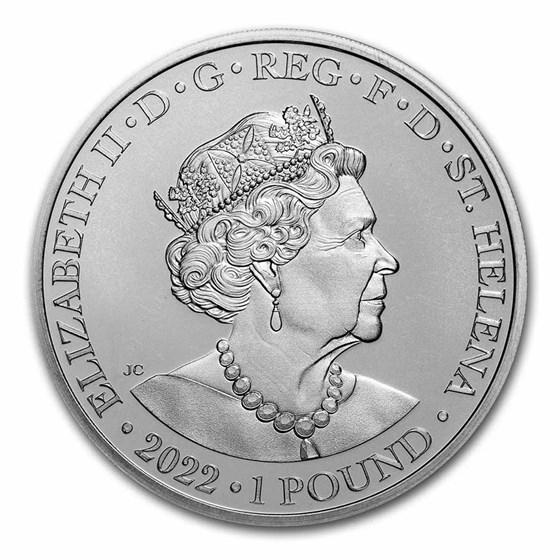 2022 St. Helena 1 oz Silver Hera and the Peacock (MDP® + PCGS)