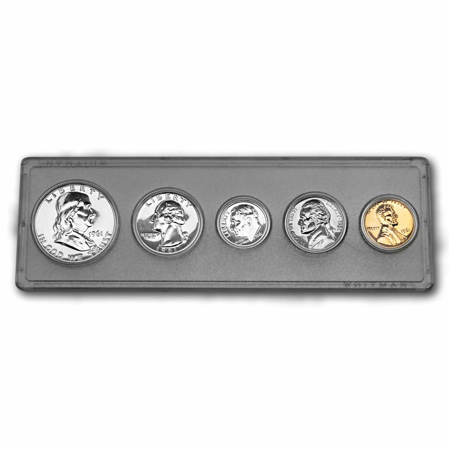 1961 U.S. Proof Set (Hard Plastic Holder) 1961 U.S. Proof Set (Hard Plastic Holder)