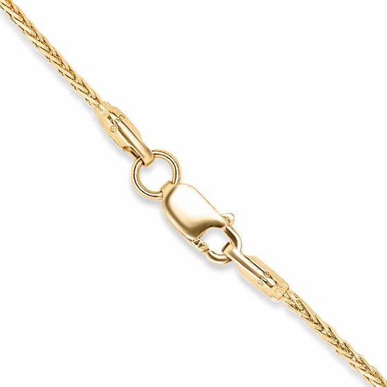 Nebü 22K Gold 1.6 mm 18" Wheat Chain