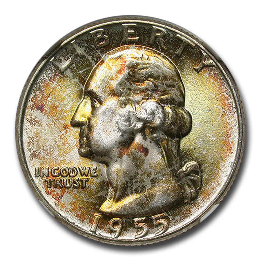 1955 Washington Quarter MS-67 NGC