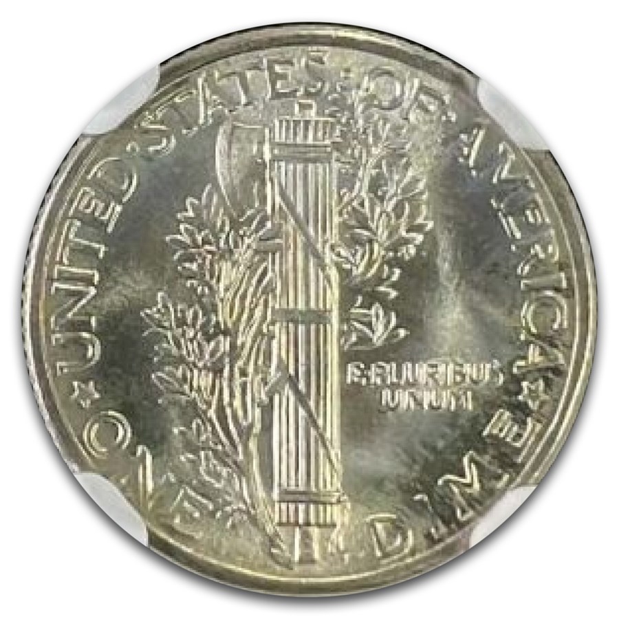 1939 Mercury Dime MS-68 NGC