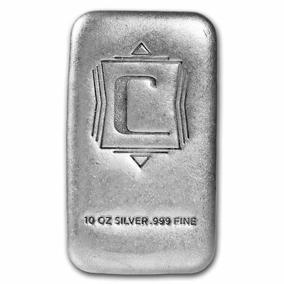 John Wick "The Continental" Hotel 10 oz Cast-Poured Silver Bar